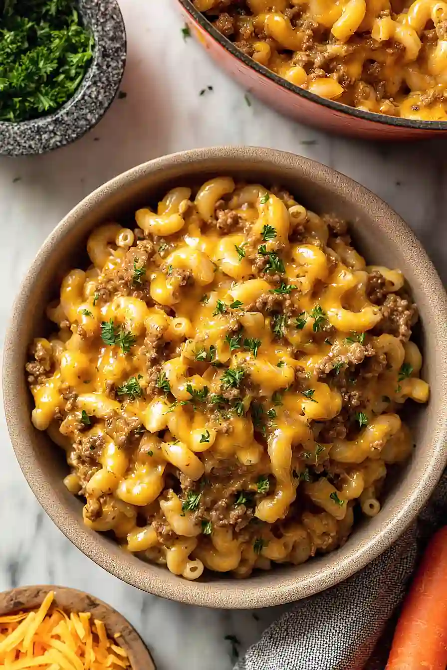 one pot hamburger casserole