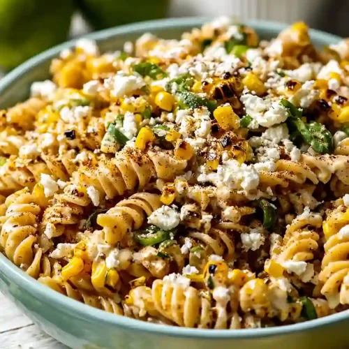 mexican street corn pasta salad