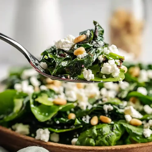 spring salad with feta