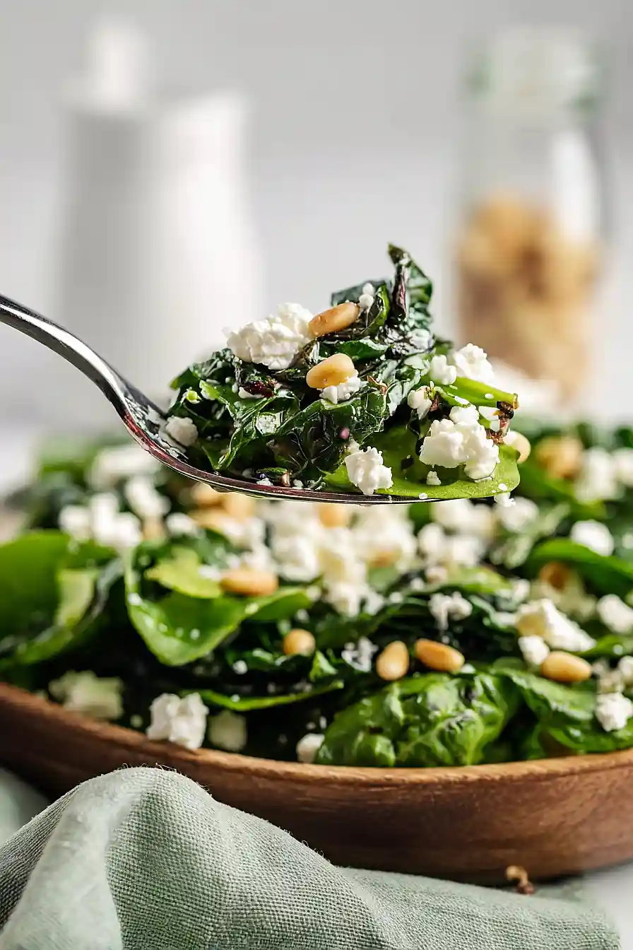 spring salad with feta