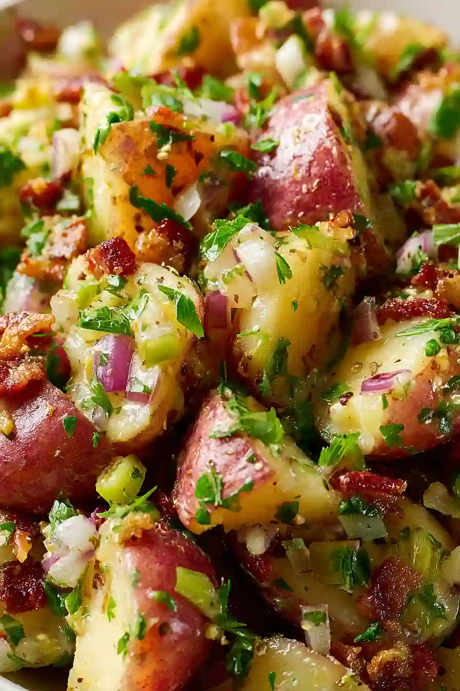 german potato salad with celery