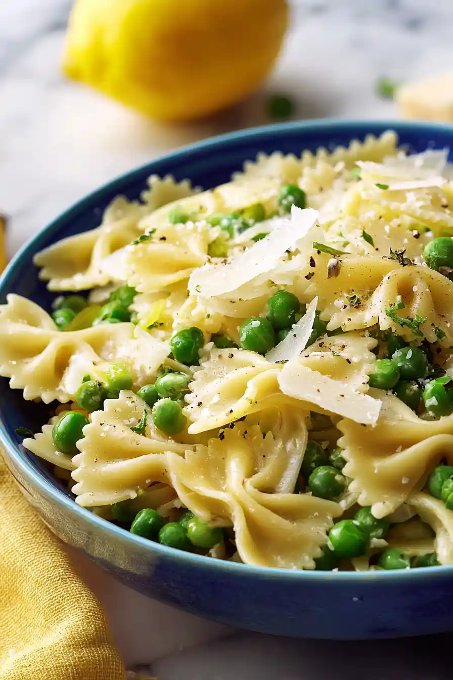 pea and pasta salad