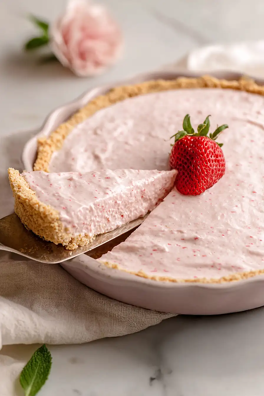 keto strawberry pie