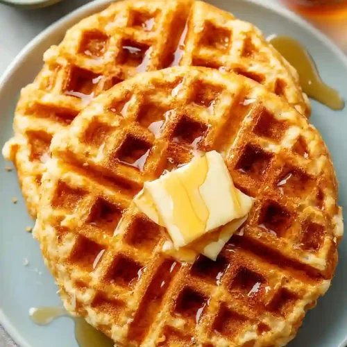 Cottage Cheese Protein Waffles
