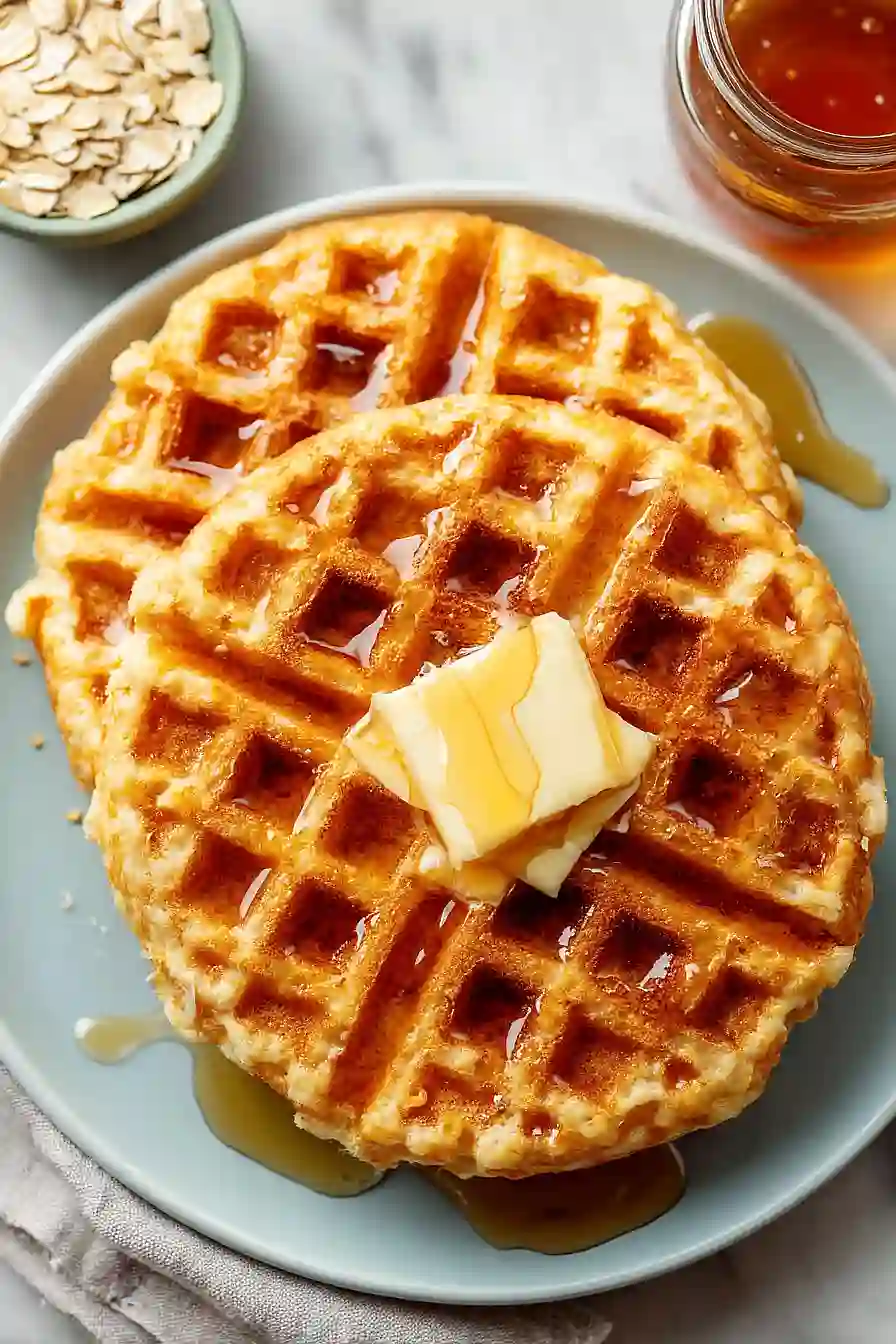 Cottage Cheese Protein Waffles