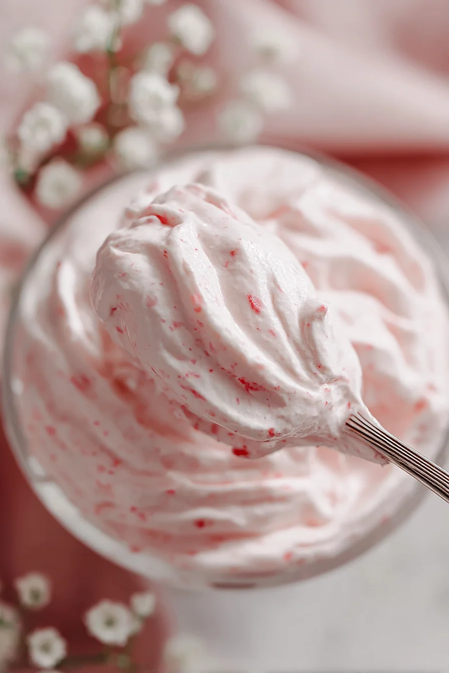 strawberry mousse