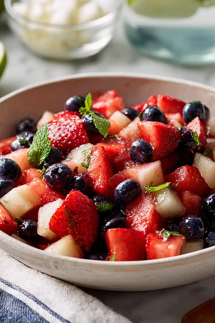 blueberry strawberry jicama salsa