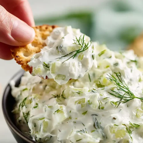 dill pickle dip with sour cream and cream cheese