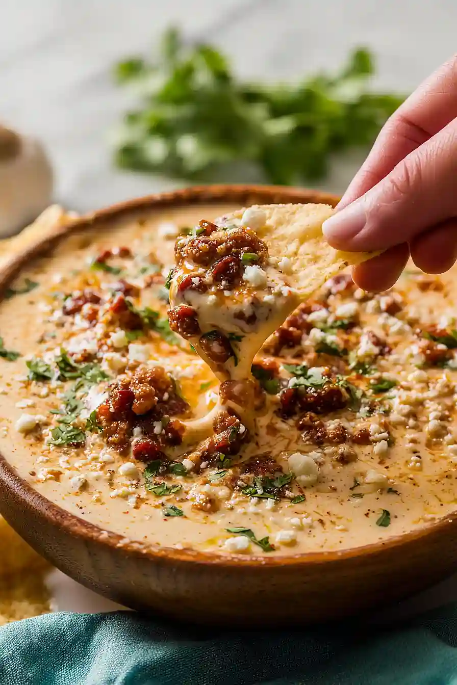 chorizo queso dip
