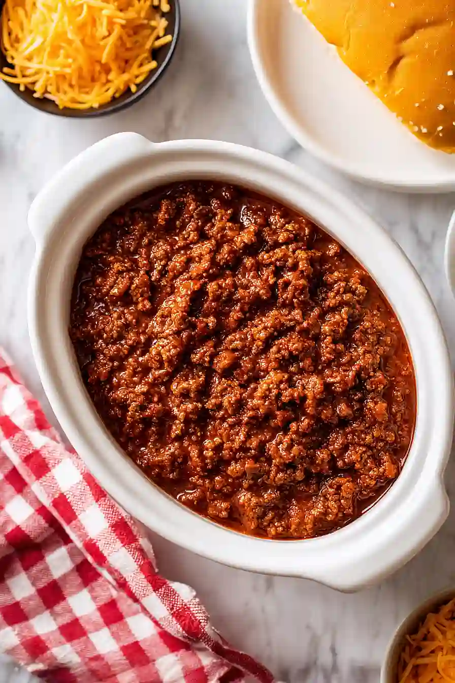 crockpot hot dog chili