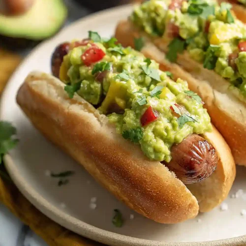 guacamole hot dogs