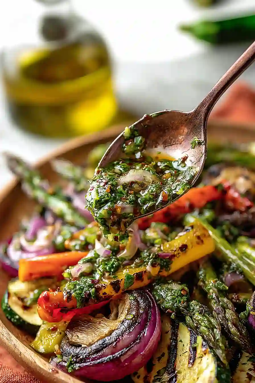 chimichurri grilled vegetables