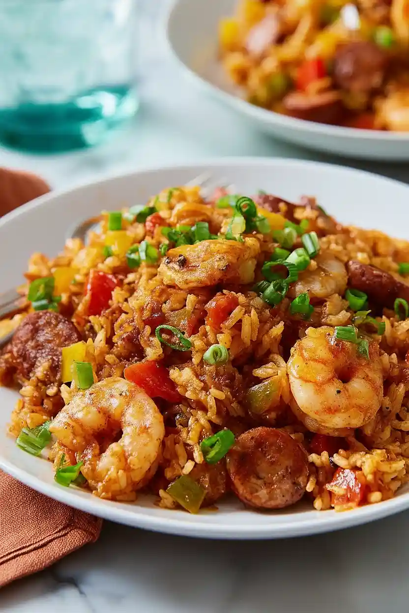 high protein jambalaya