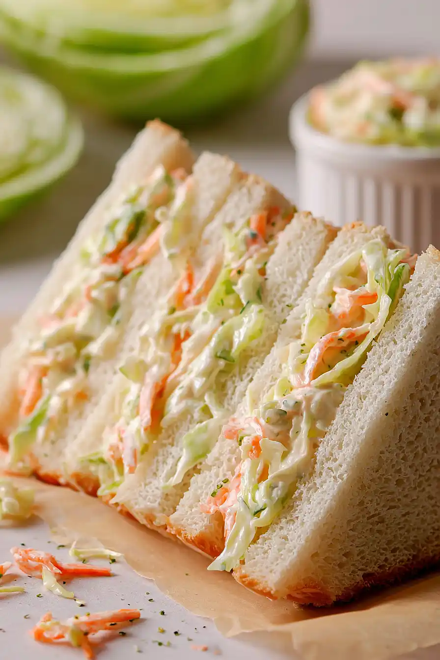 coleslaw sandwich
