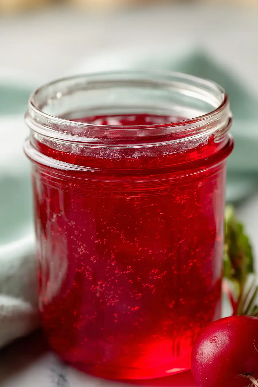 radish jelly
