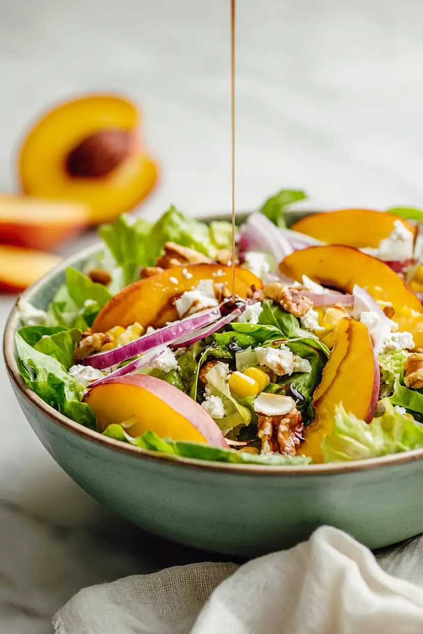 peach salad