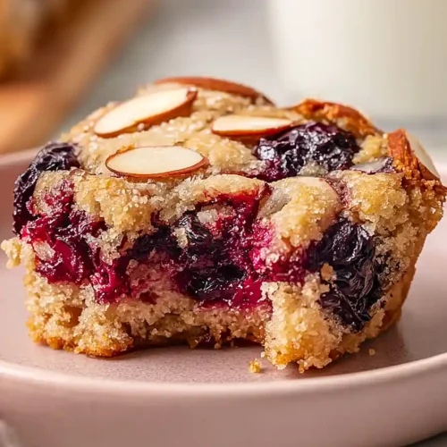 cherry blondies