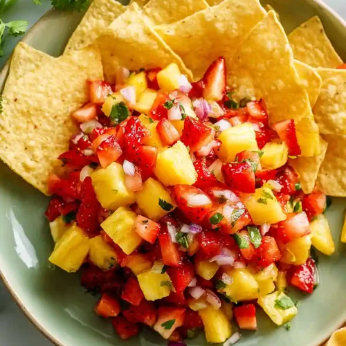 strawberry pineapple salsa