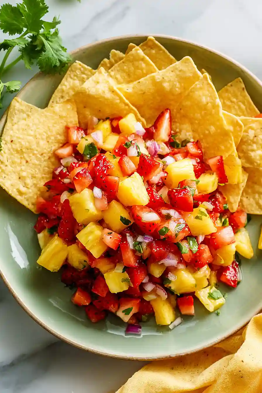 strawberry pineapple salsa