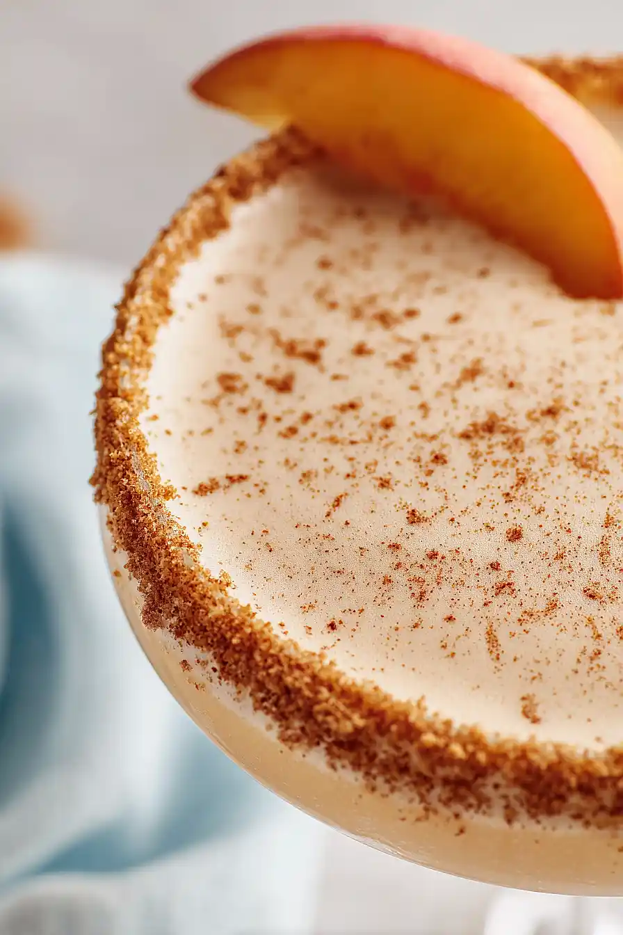 peach cobbler cocktail