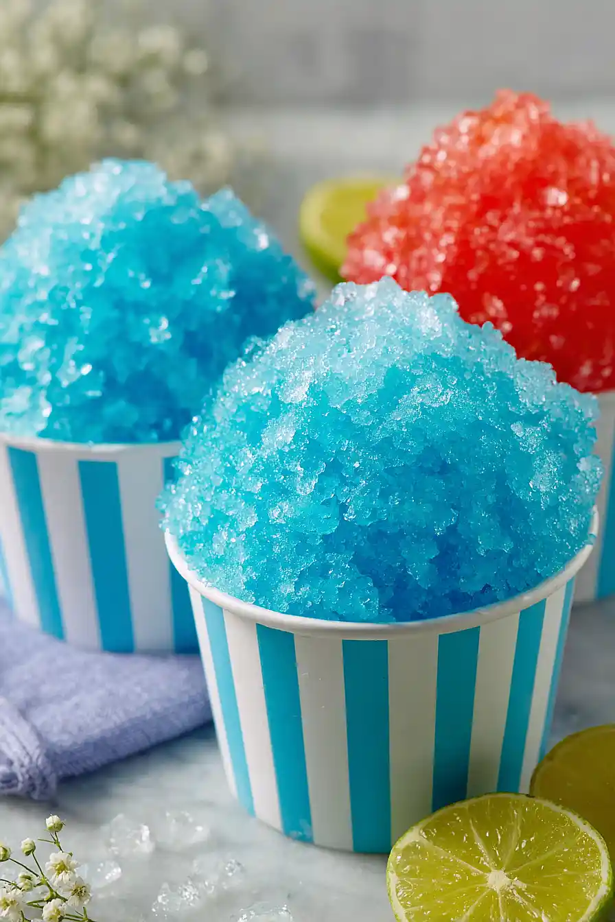snow cones