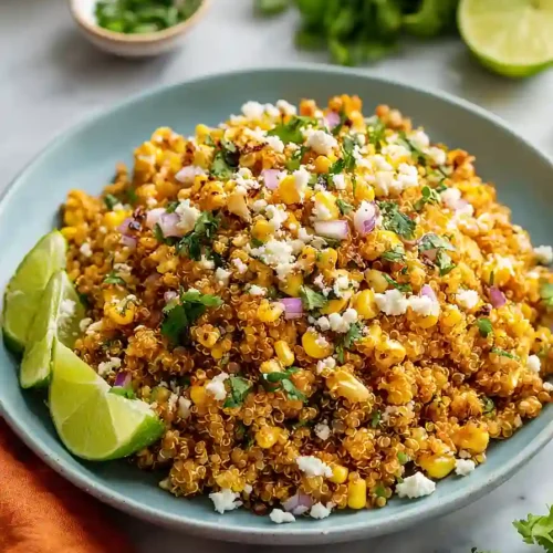 mexican street corn quinoa salad (no pasta)