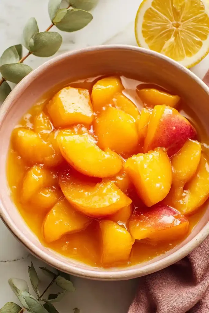 peach pie filling