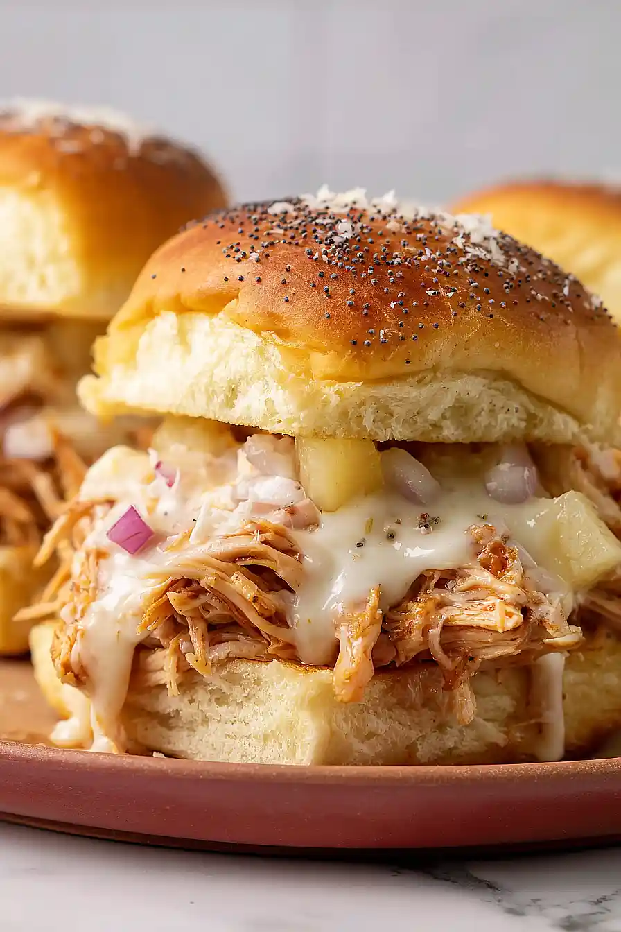 hawaiian chicken sliders