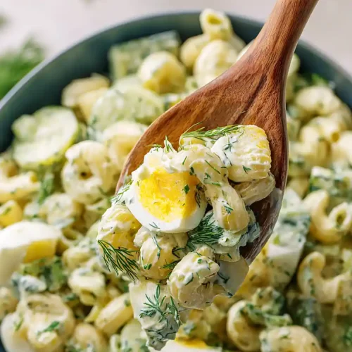 dill pickle macaroni salad