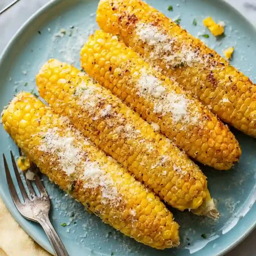 garlic parmesan corn on the cob