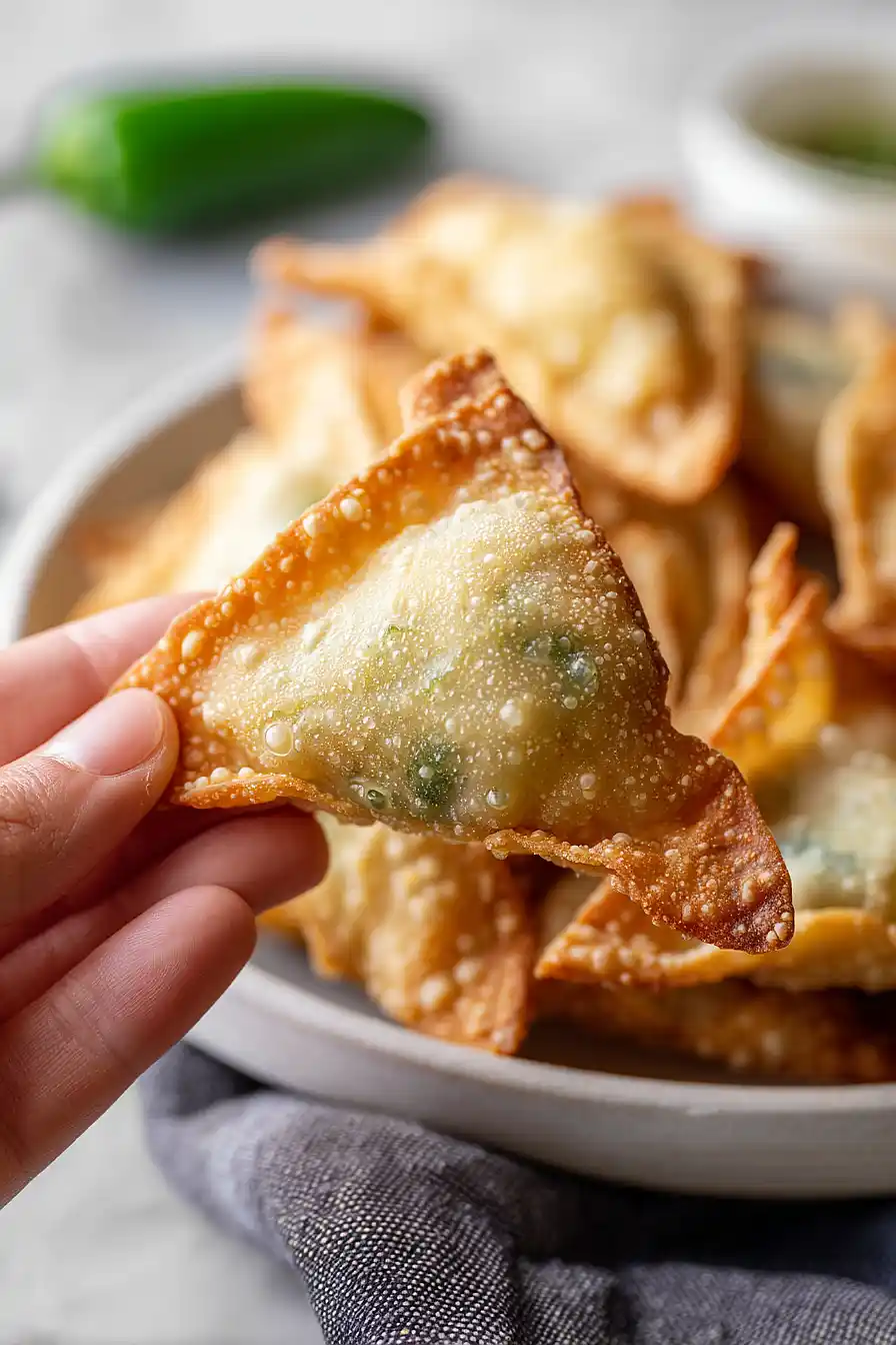 jalapeño popper wontons