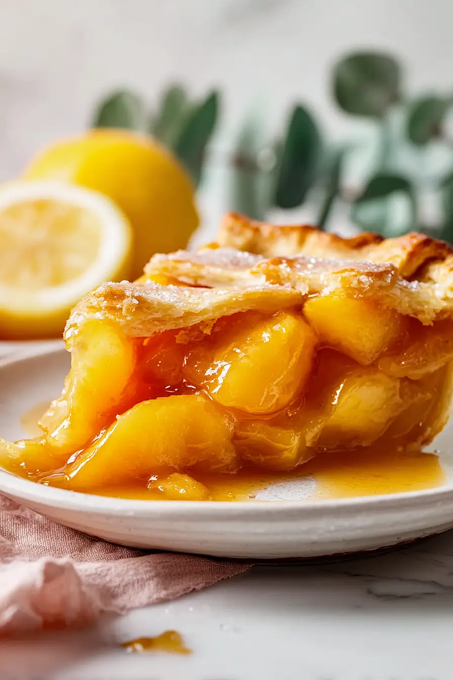 peach pie filling
