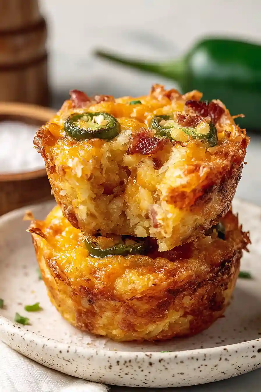 jalapeño popper hash brown cups