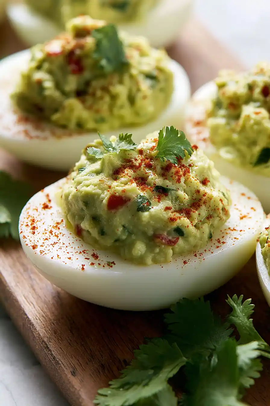 guacamole deviled eggs