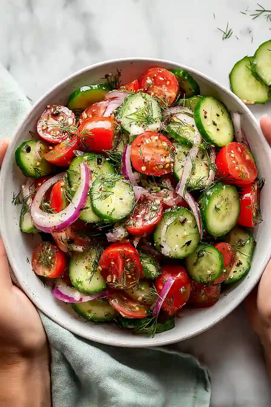 cucumber tomato salad