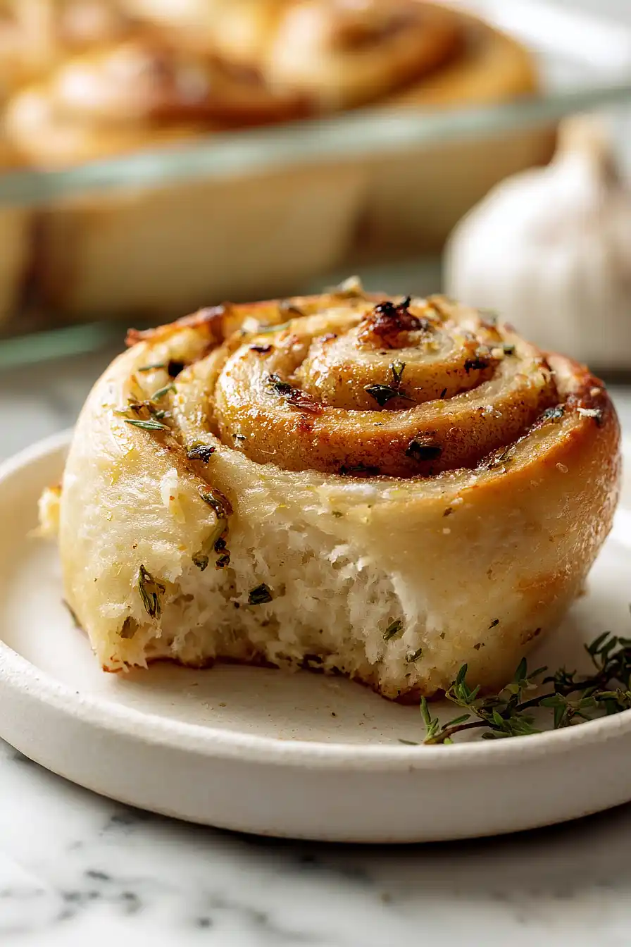 garlic bread cinnamon rolls