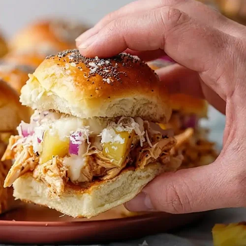 hawaiian chicken sliders