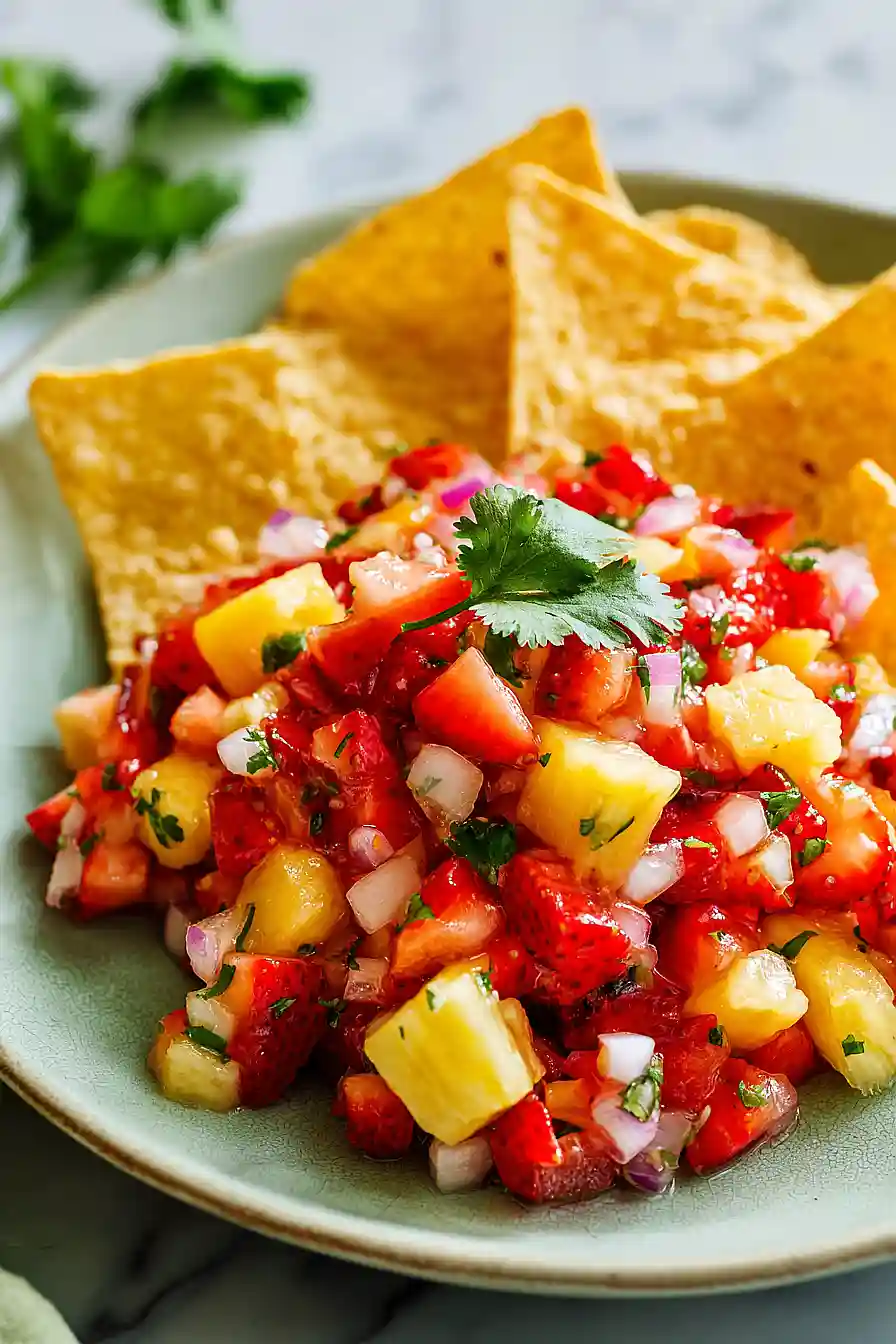 strawberry pineapple salsa
