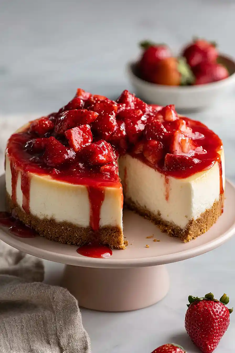 strawberry cheesecake
