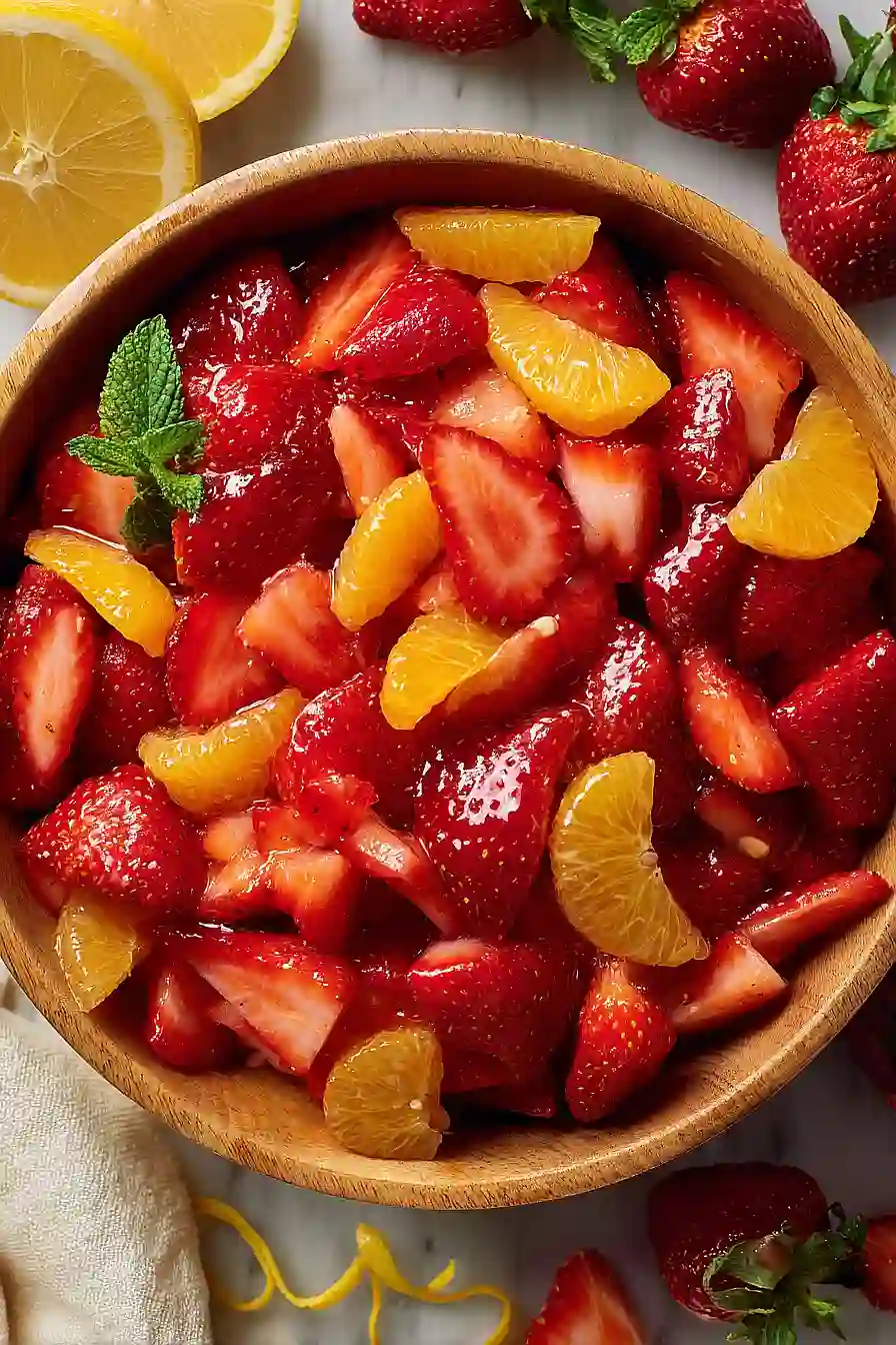 strawberry fruit salad