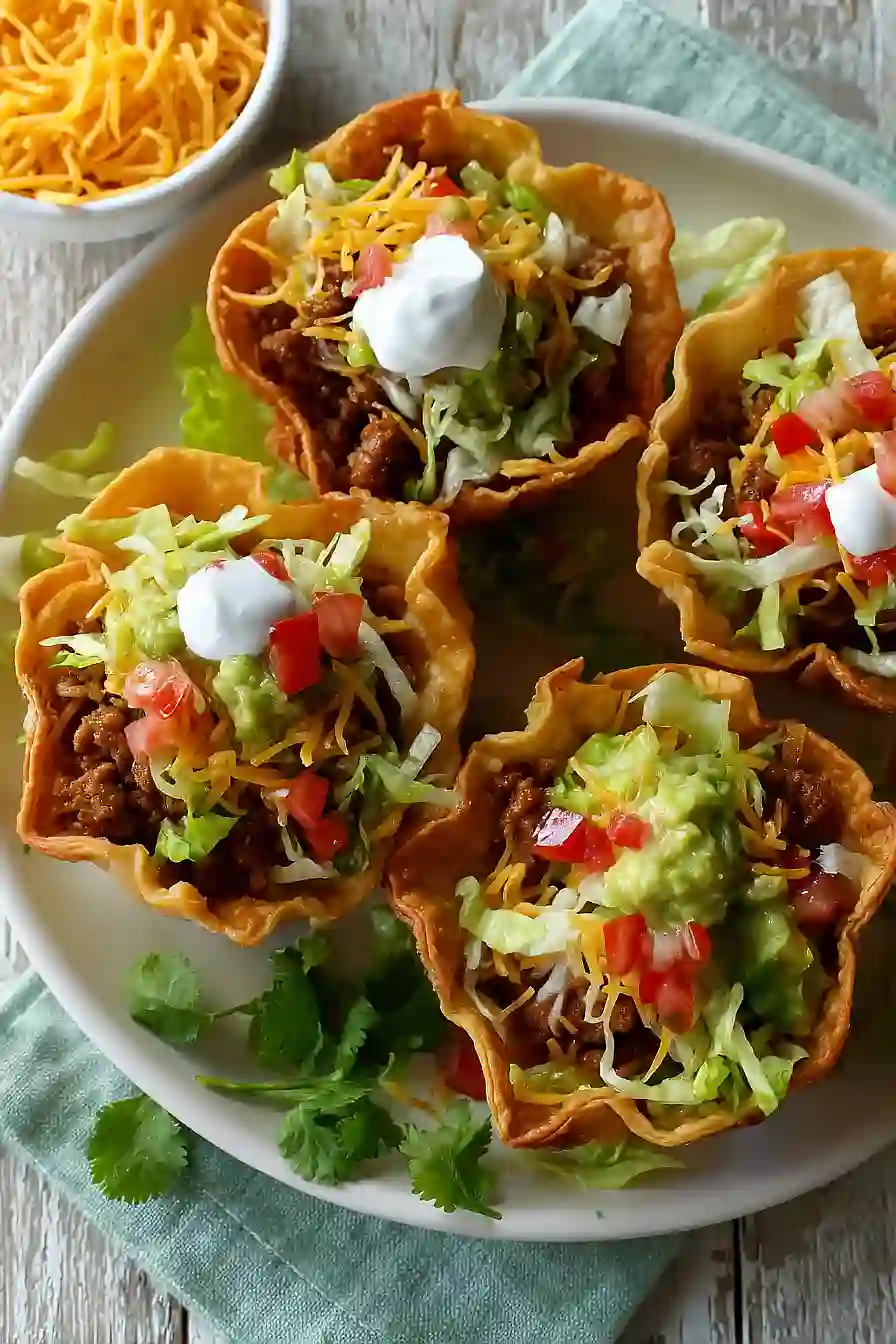 taco salad cups