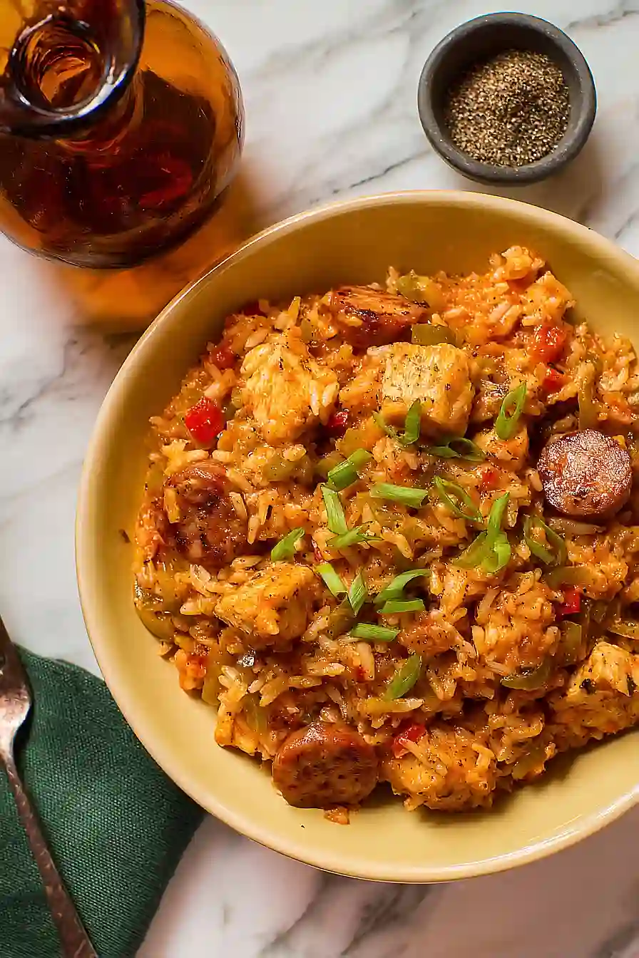 blackened chicken jambalaya