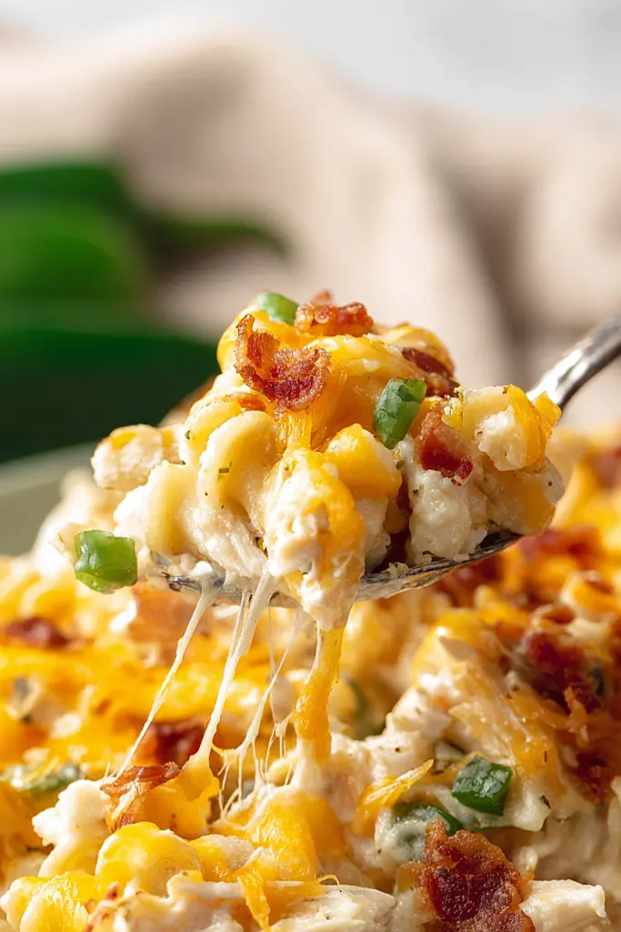 jalapeño popper chicken casserole