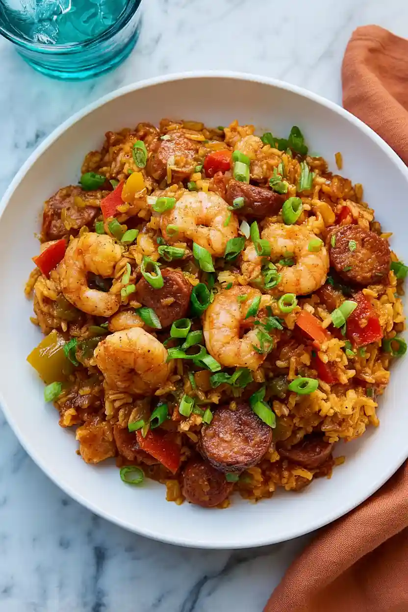 high protein jambalaya