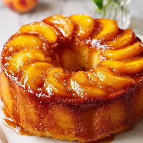 peach cobbler pound cake