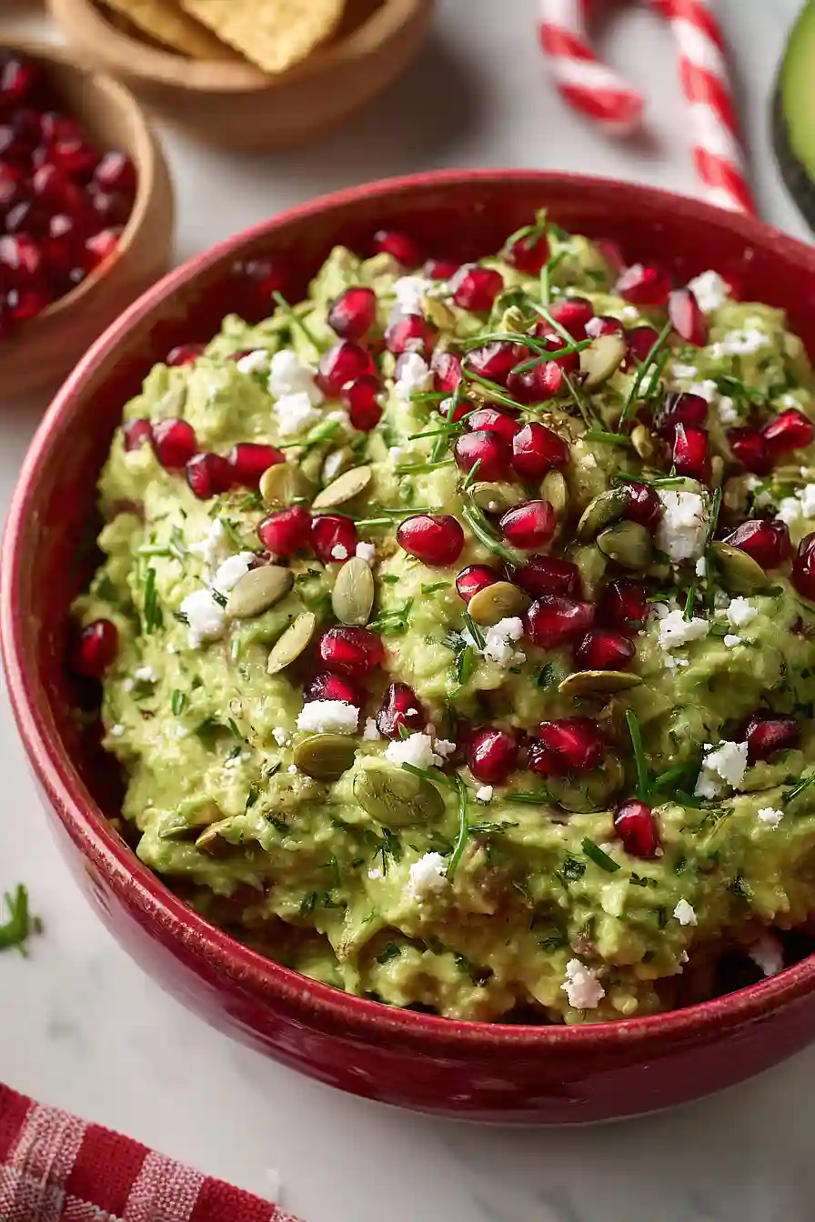 christmas guacamole