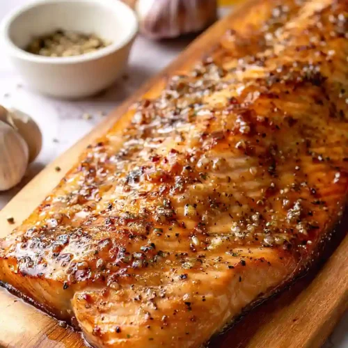 grilled honey garlic salmon