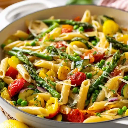 summer vegetable pasta primavera