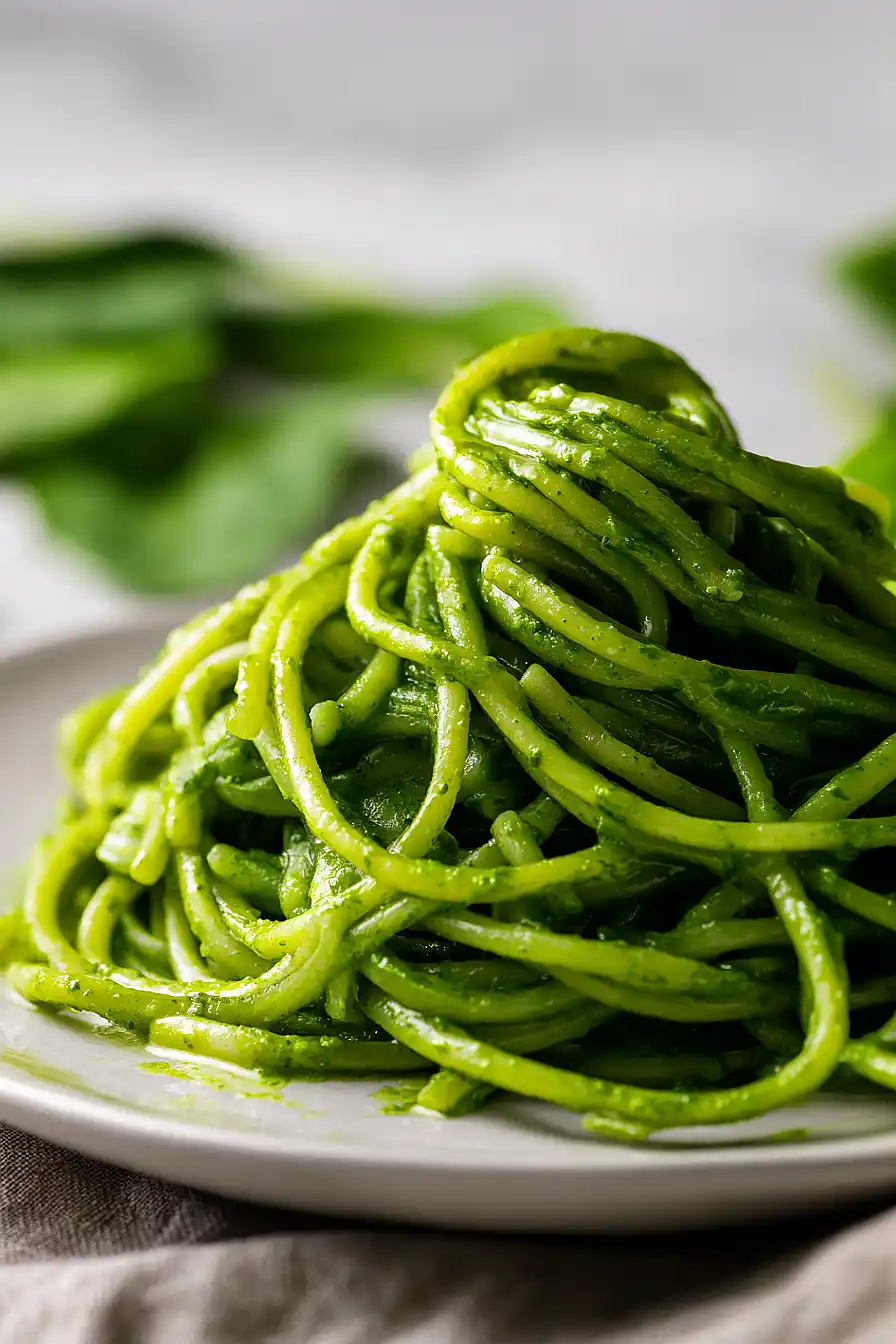green pasta