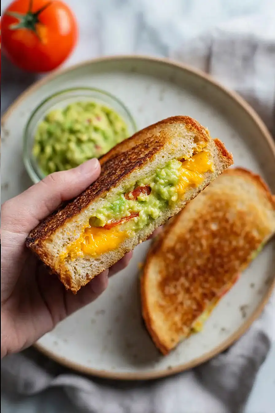 guacamole grilled cheese